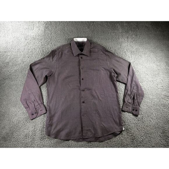 Robert Graham Shirt Men 43 17 Button Up‎ Long Sleeve Check - Picture 1 of 9